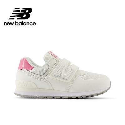 【New Balance】 童鞋_米白粉_中性_PV5742BA-W楦