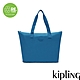 Kipling 質感寶石藍大容量拉鍊托特包-DAVIAN product thumbnail 1