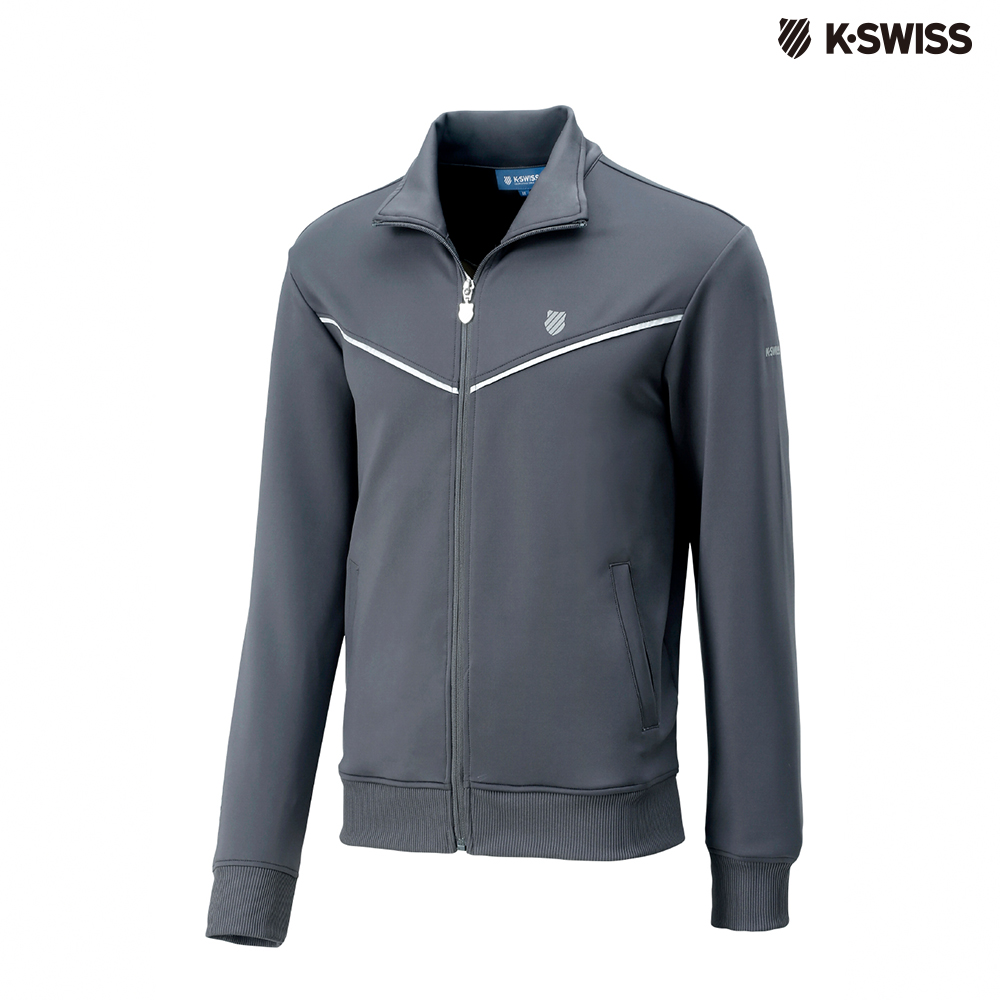 K-SWISS Retro Jacket運動外套-男-灰