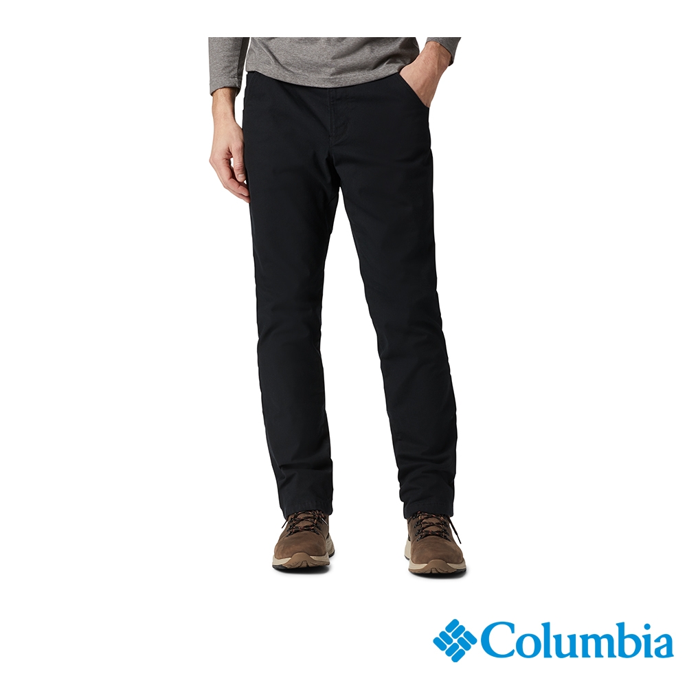 Columbia 哥倫比亞 男款- Omni-Shade 防曬50內刷毛長褲-黑色 UAE05550BK