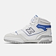 New Balance 650系列 男女 復古休閒鞋-藍白-BB650RWI-D product thumbnail 1