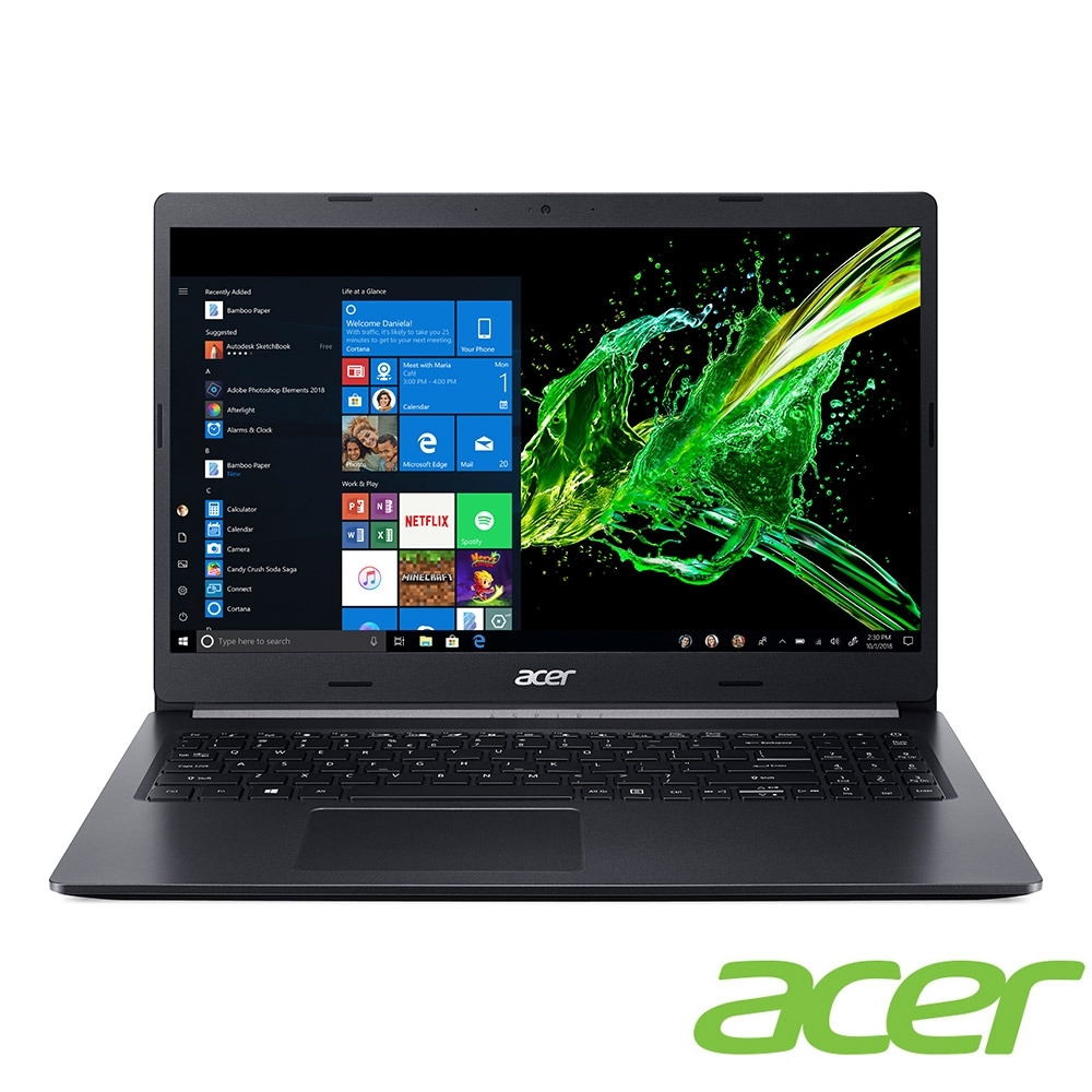 (結帳17900)Acer A315-55G-52PA 15吋筆電(i5-10210U/MX230/4G/256G SSD/Aspire 3/黑)Acer Aspire 系列