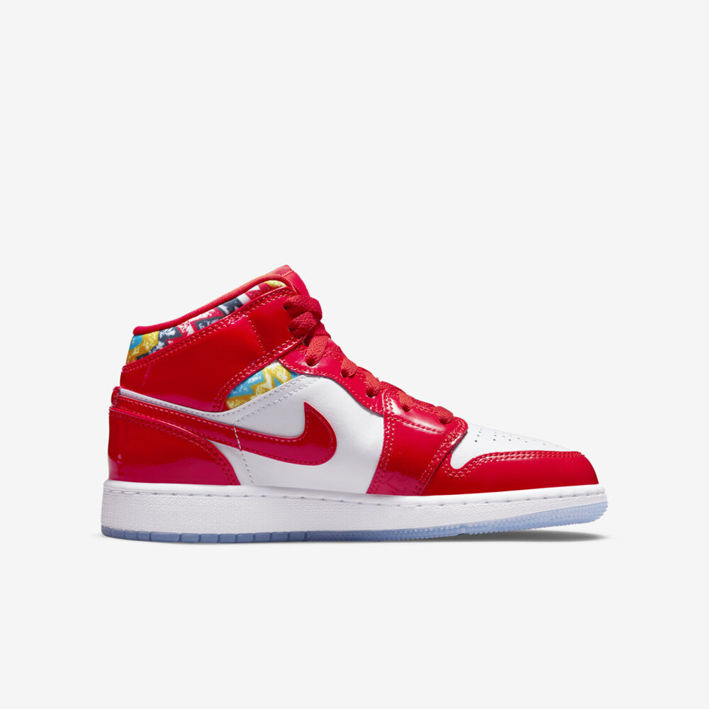 Nike Air Jordan 1 Mid SE GS [DC7248-600] 大童休閒鞋經典喬丹一代