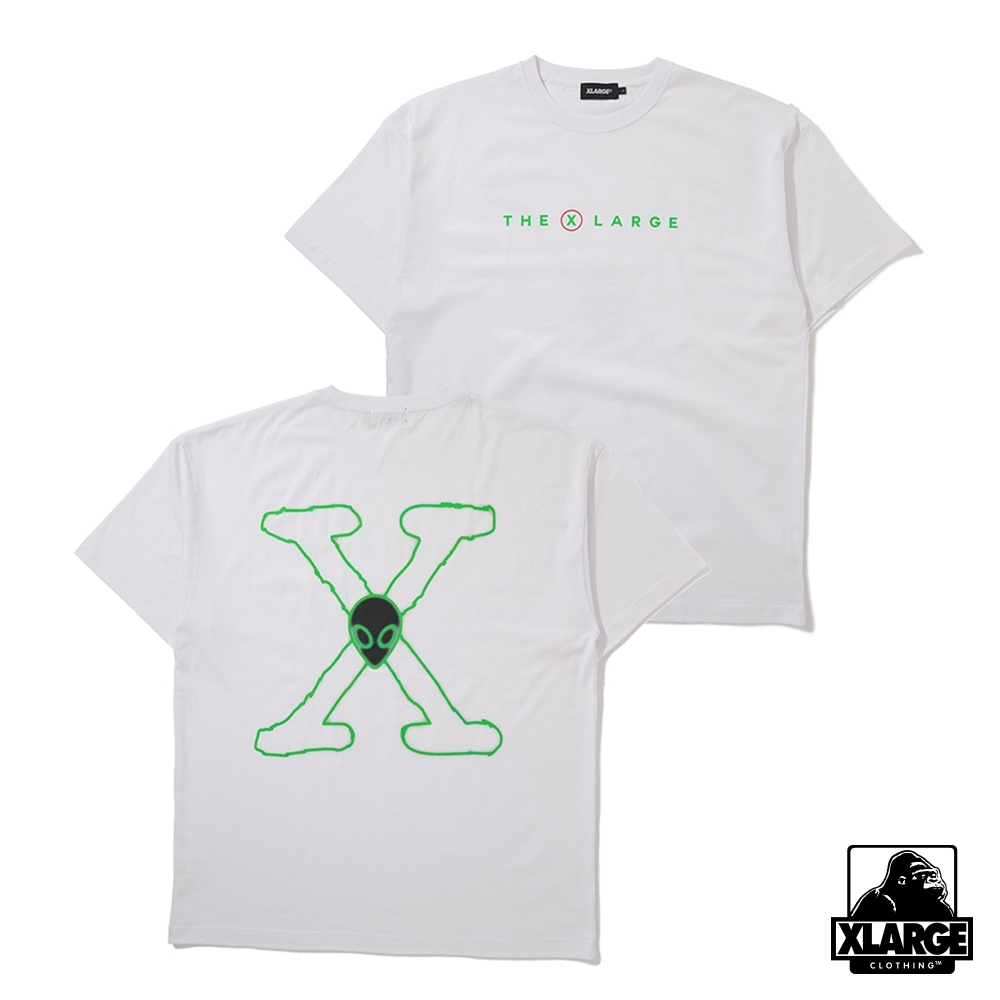 XLARGE S/S TEE T.N.O短袖T恤-白