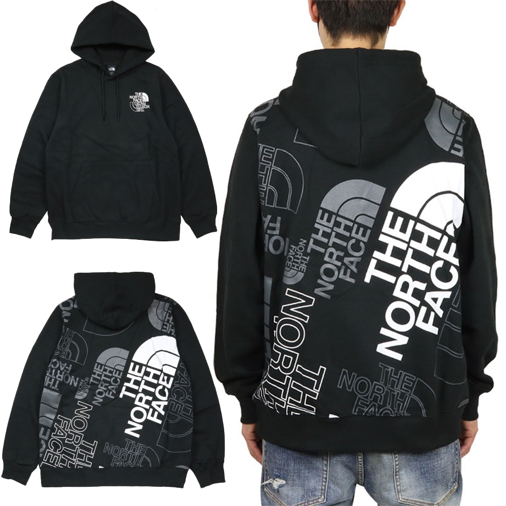 The North Face 北臉 上衣 帽T 背後滿版 胸前小LOGO 大學T 多款