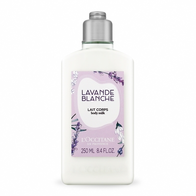 L OCCITANE 歐舒丹 白薰衣草美體乳250ml-百貨公司貨