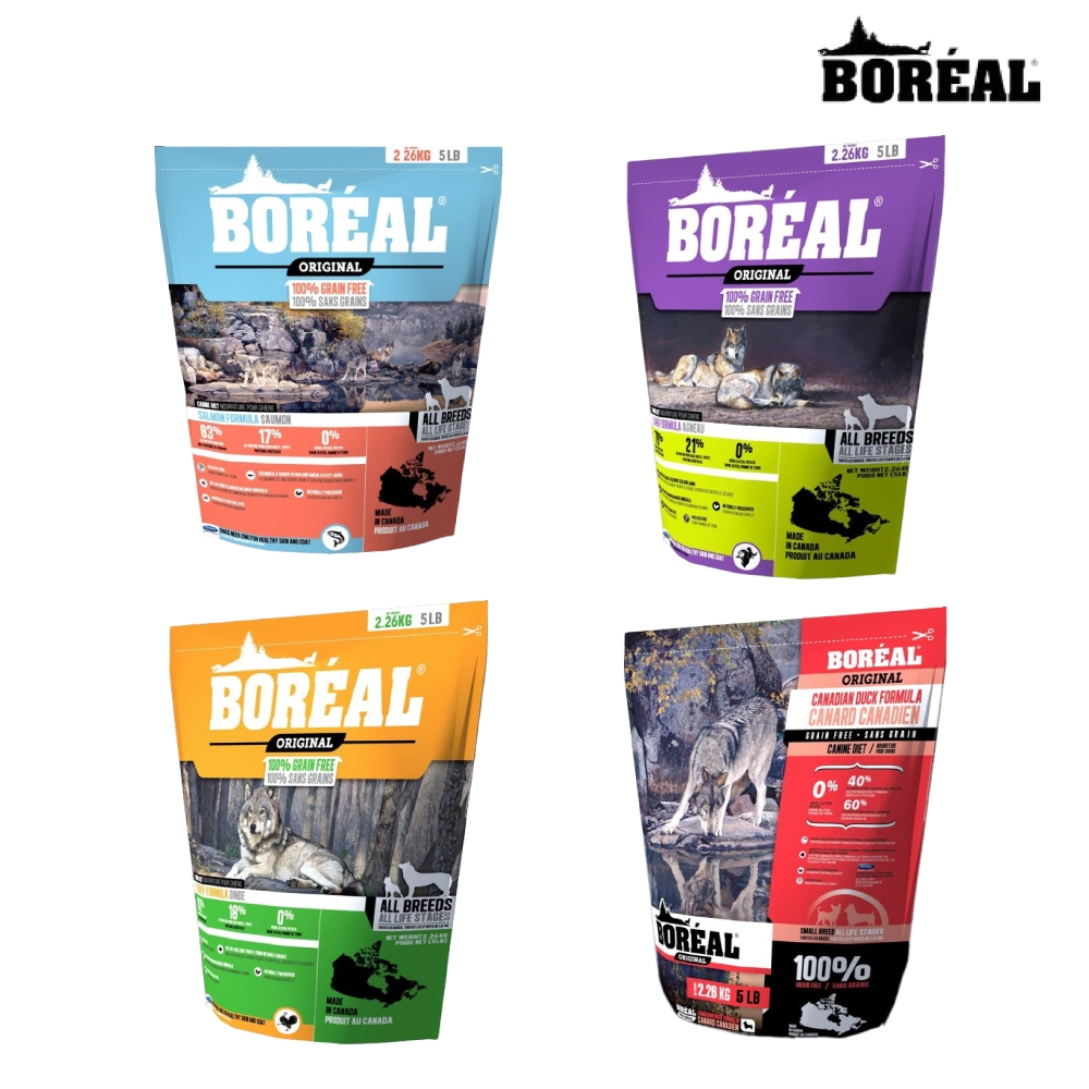 【 2入組 】加拿大 BOREAL 天然無穀狗配方系列 1 LB *2 全犬配方 狗飼料