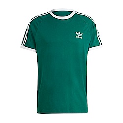 Adidas 3-Stripes Tee IM9387 男 短袖 上衣 經典 復古 休閒 修身 棉質 綠 白