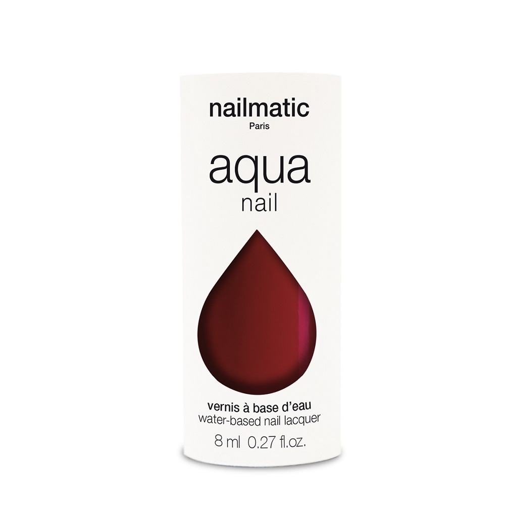 法國 Nailmatic 水系列經典指甲油 - Cherry 波爾多 - 8ml