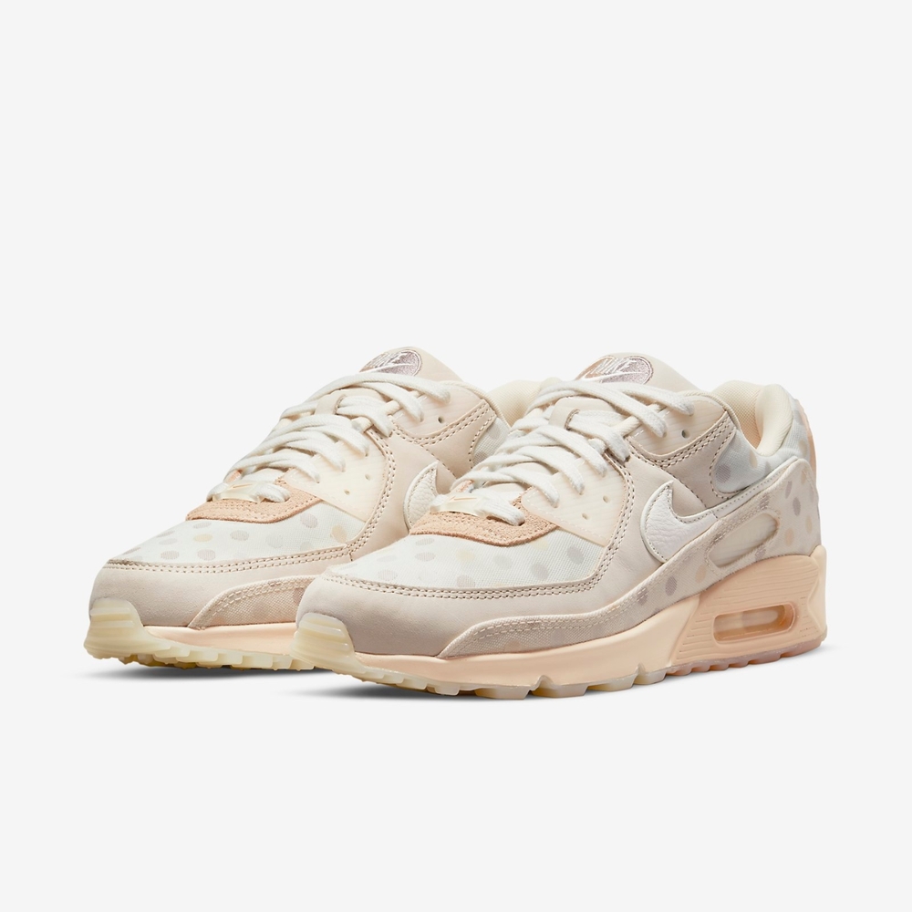 Nike 休閒鞋 Air Max 90 NRG 運動 男鞋 經典款 氣墊 舒適 圓點印花 情侶穿搭 米白 CZ1929200