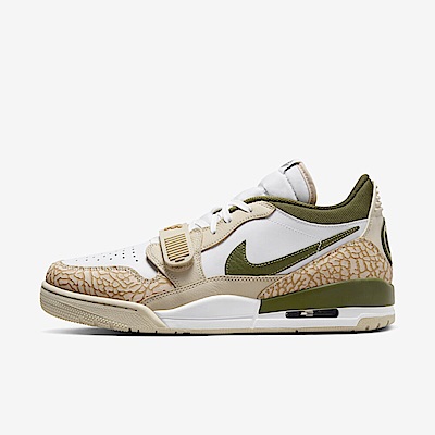 Nike Air Jordan Legacy 312 Low [FZ4358-100] 男 休閒鞋 喬丹 爆裂紋 淺棕綠