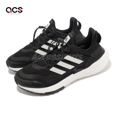 adidas 慢跑鞋 Ultraboost 22 C RDY II W 女鞋 防潑水 黑 白 反光 運動鞋 愛迪達 GX8320