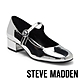 STEVE MADDEN-SESSILY 低跟圓頭瑪莉珍鞋-銀色 product thumbnail 1