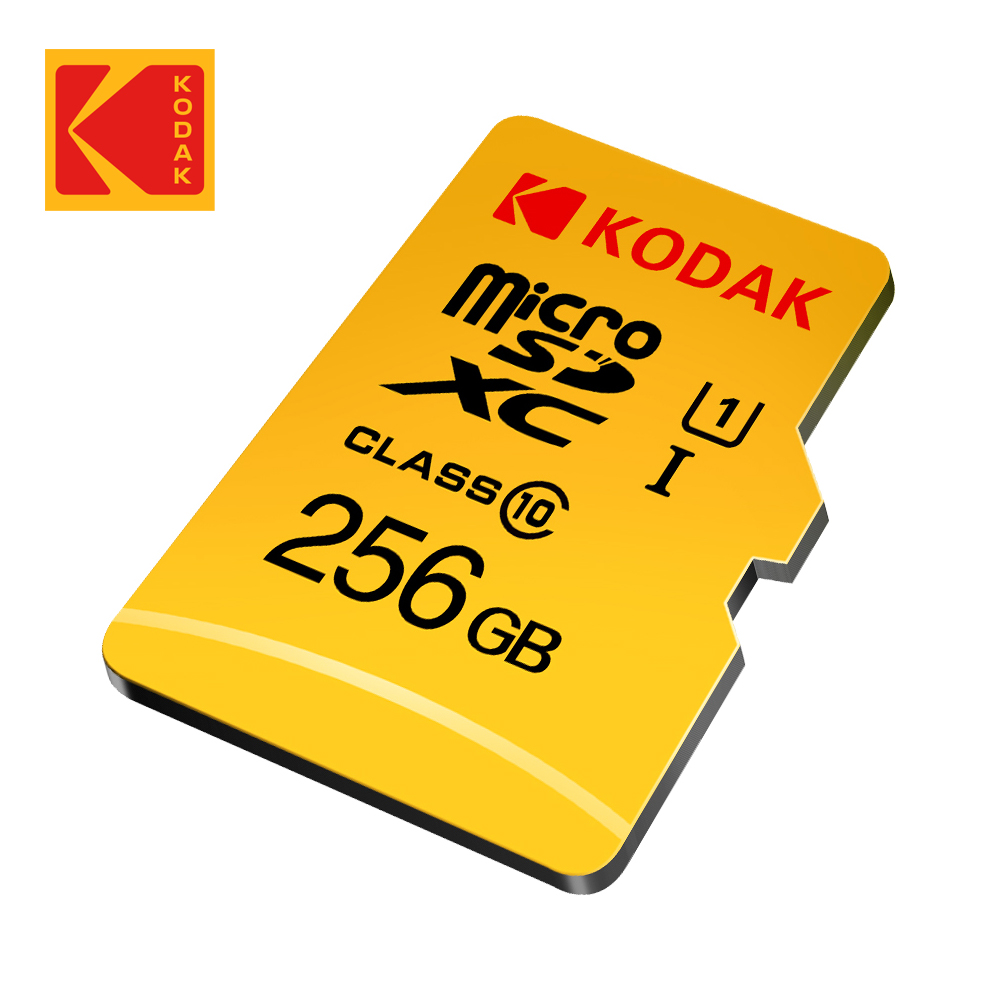 【Kodak】256GB UHS-I U1 MicroSD記憶卡-無附轉卡