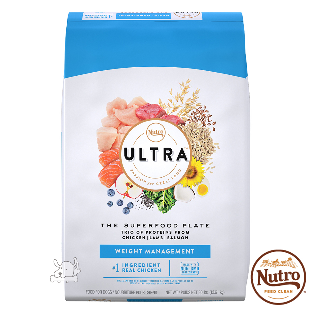 【Nutro 美士】Ultra 大地極品 低卡輕食 配方 犬糧 15磅 X 1包