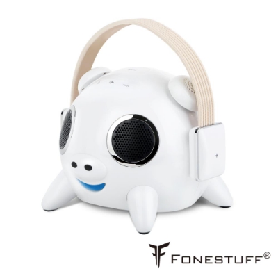 (買就送野餐墊)FONESTUFF F1-PIG 2.1聲道藍牙喇叭