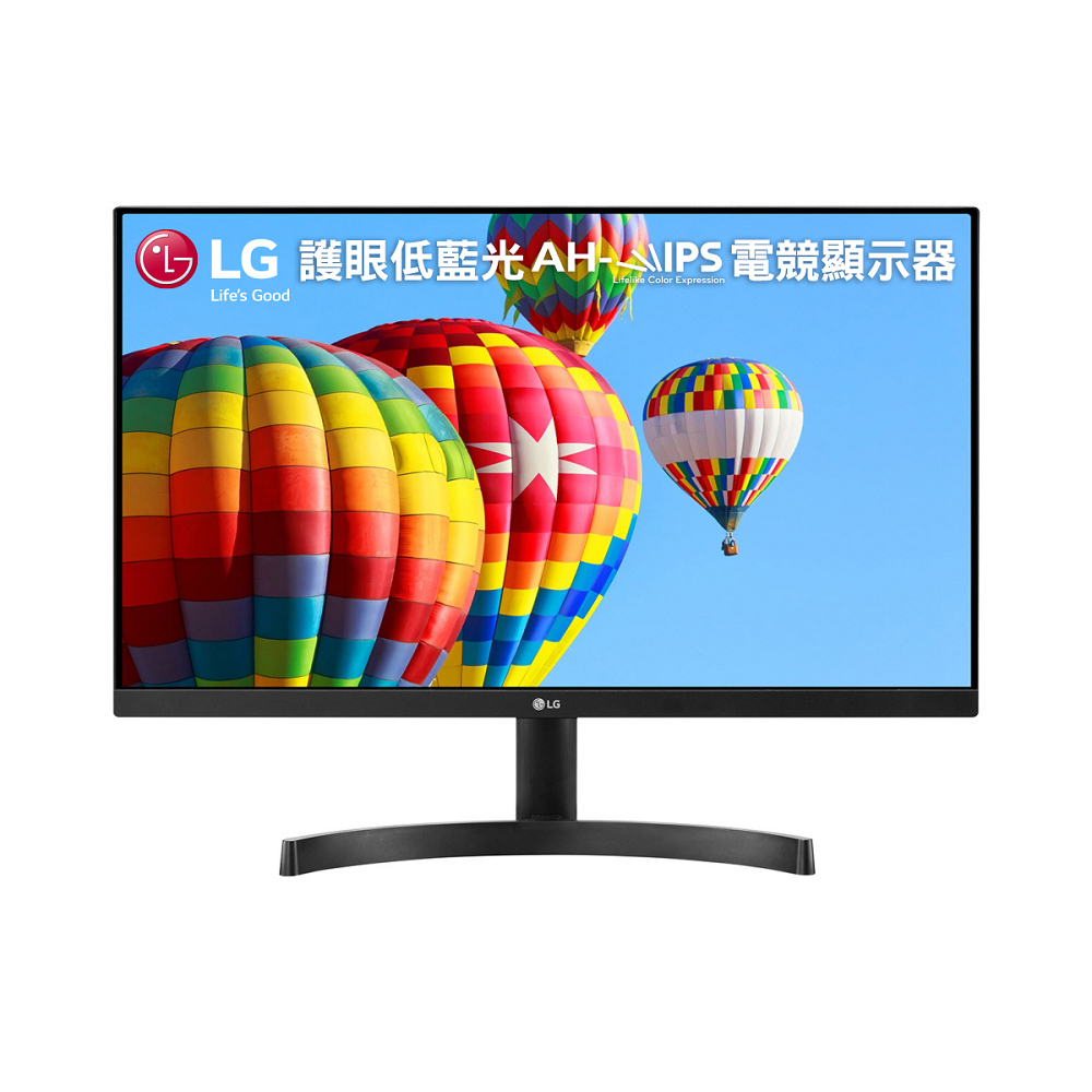 LG 27型FHD三邊超薄邊框IPS電腦螢幕27MK600M-B