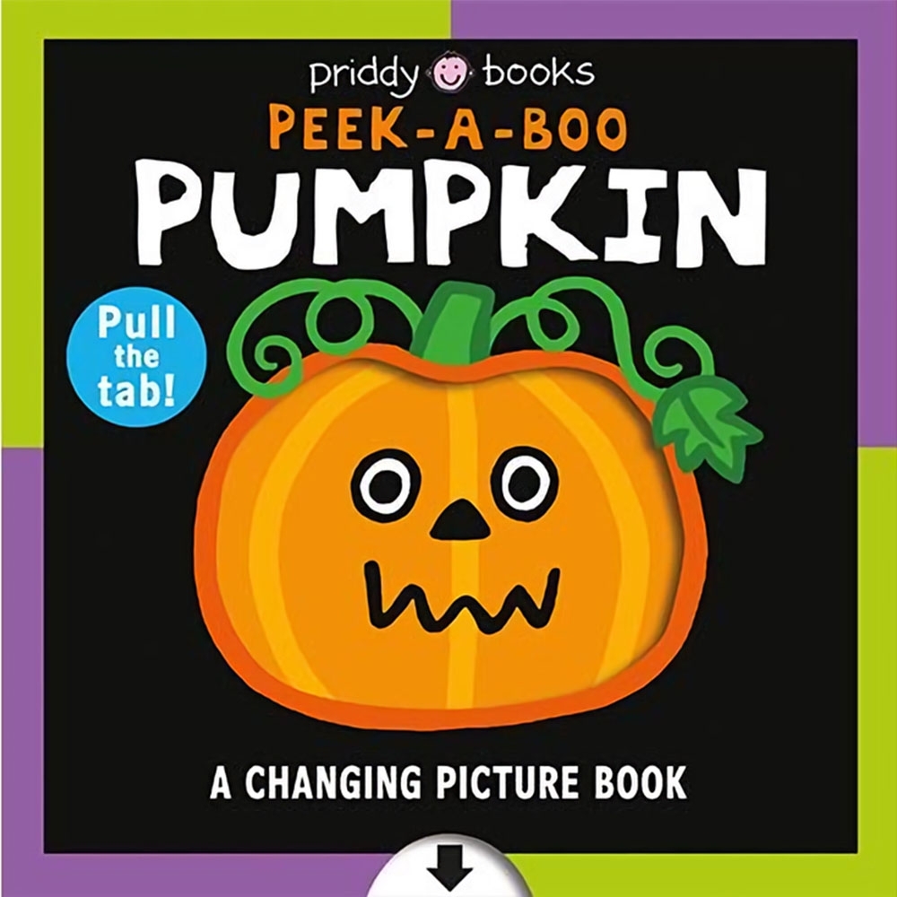 Peek-A-Boo Pumpkin A Changing Picture Book 萬聖節變色操作書(美國版) | 拾書所