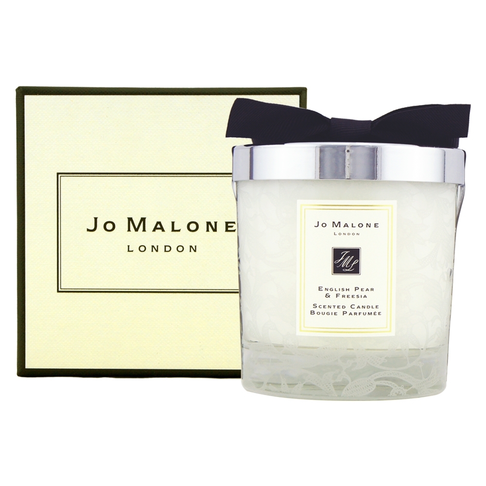 JO MALONE 英國梨與小蒼蘭香氛蠟燭(含原廠盒裝 + 緞帶)