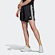 Adidas Satin Shorts GN2774 女 短褲 國際版 運動 休閒 寬鬆 時尚 緞面 穿搭 黑 product thumbnail 1