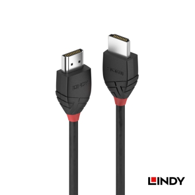 lindy 林帝 black hdmi 2.0 a公to公 傳輸線 2m (36472)