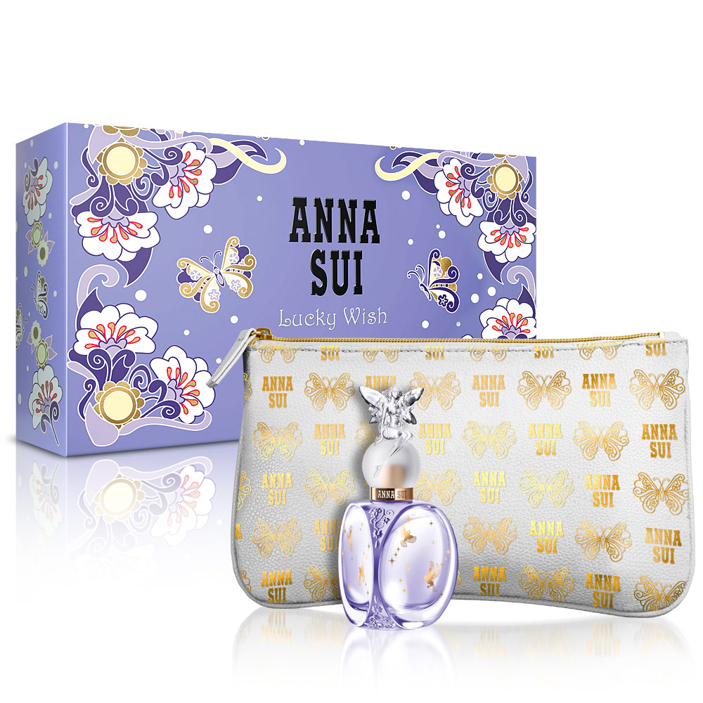 ANNA SUI 安娜蘇 幸運精靈花綻禮盒-送紙袋