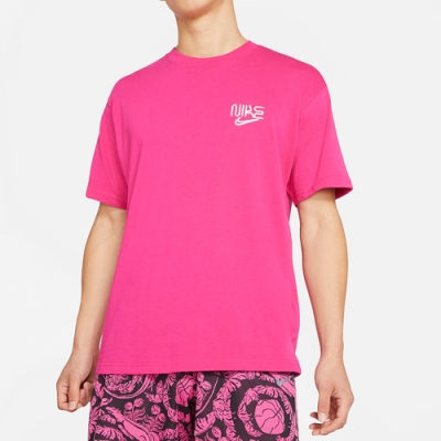 NIKE 上衣 運動 短袖上衣 男款 桃 DB5951-615 MI CTY ELV SS 90 TEE