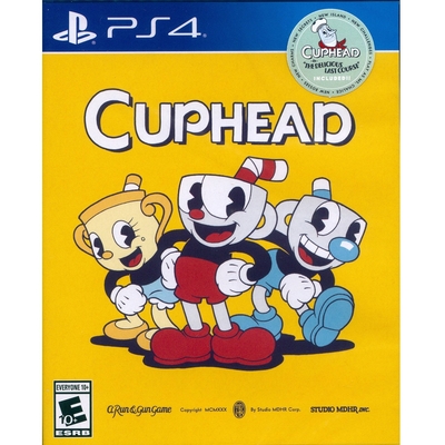 茶杯頭 Cuphead - PS4 中英日文美版