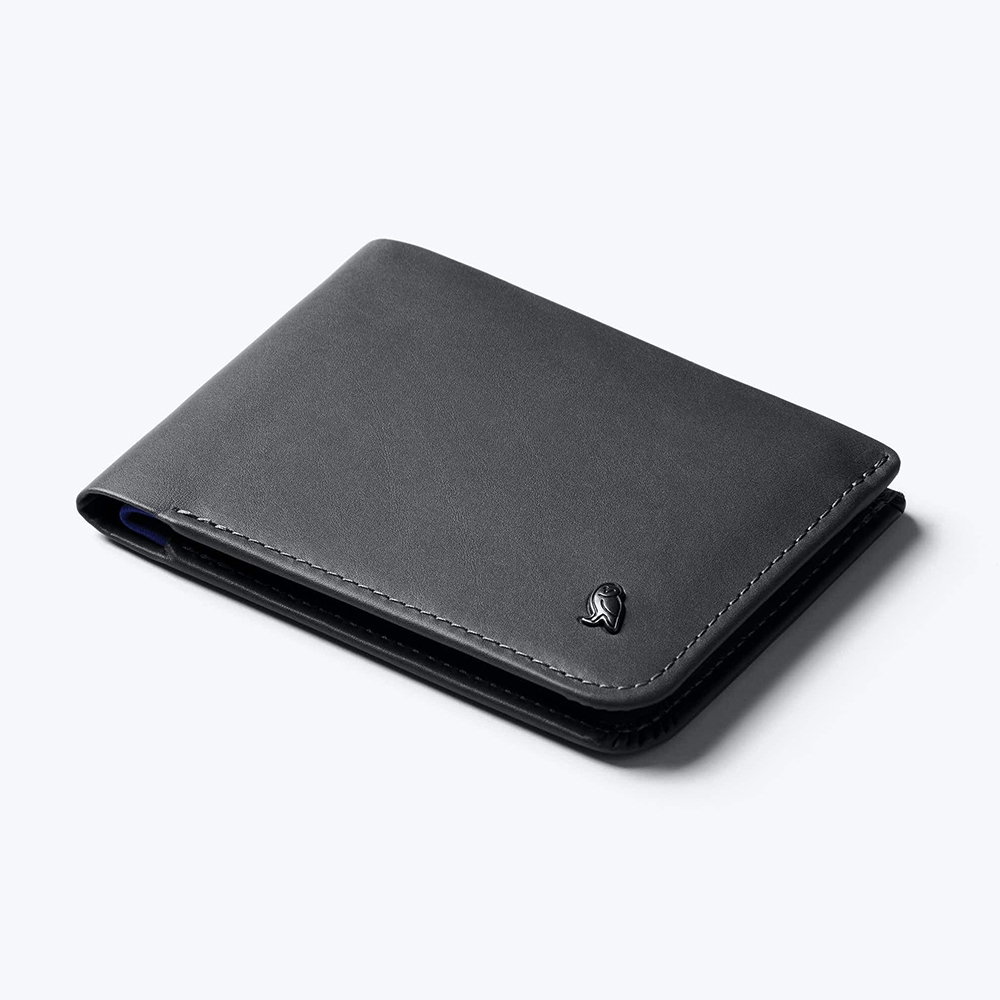 Bellroy Hide & Seek 皮夾 短夾 RFID防盜 迎春好禮-外灰/內鈷藍