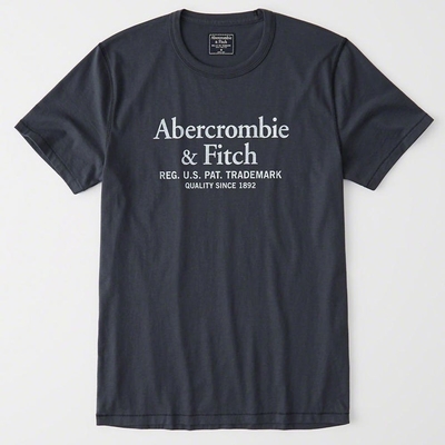 AF a&f Abercrombie & Fitch 男 短袖 T恤 藍色 2215