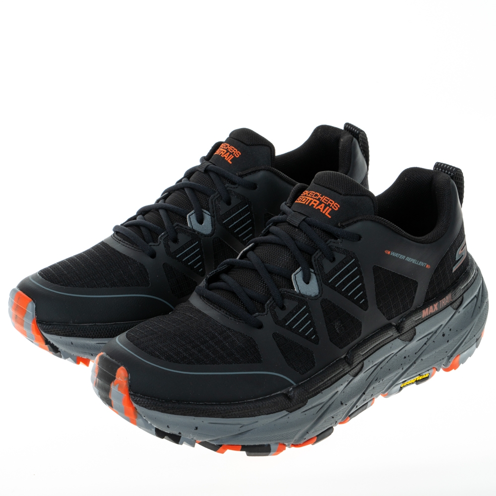 SKECHERS 男慢跑系列 GORUN MAX CUSHIONING PREMIER TRAIL - 220592BKGY