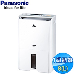 Panasonic國際牌 8L 1級ECONAVI PM2.5顯示 清淨除濕機 F-Y16FH