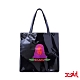X-girl ANGEL FACE TOTE BAG肩背包-黑 product thumbnail 1