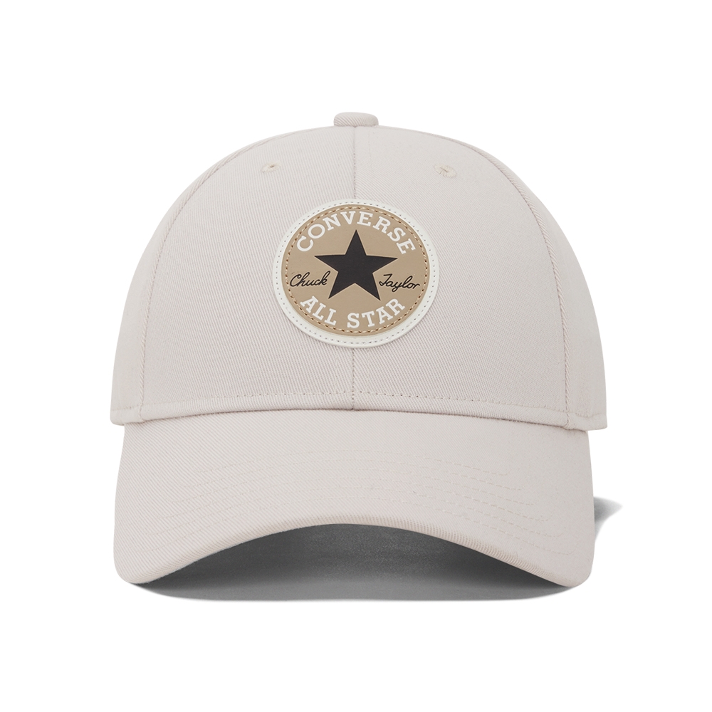 CONVERSE CHUCK PATCH BASEBALL CAP 休閒帽 男帽 女帽 米色 10023023-A02