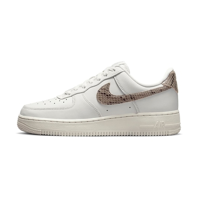 Nike Wmns Air Force 1 07 女鞋 白色 蛇紋 經典 緩震 耐磨 運動 休閒鞋 DD8959-002