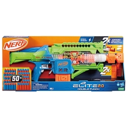 NERF 樂活打擊 - 菁英系列 雙擊終結者電動射擊器