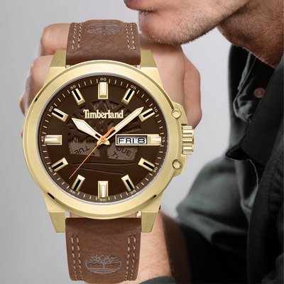 Timberland 天柏嵐 經典大樹潮流腕錶-46mm TDWGB0040803