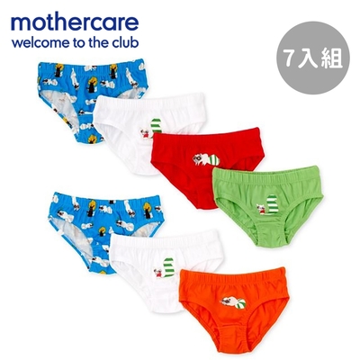 mothercare 浣熊三角內褲7入組-男童 (6-9歲)