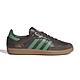 Adidas Samba OG 男鞋 女鞋 棕綠色 皮革 麂皮 德訓鞋 情侶鞋 愛迪達 Adidas IG6175 product thumbnail 1