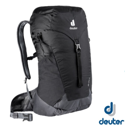 Deuter AC LITE 30L 網架直立式透氣健行登山背包_黑