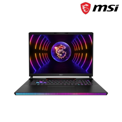 MSI微星 Raider GE78HX 13VH-017TW 17吋電競筆電(i9-13950HX二四核/RTX4080 12G/64G/2TB PCIe SSD/Win11Pro)