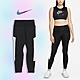 Nike 緊身褲 Air High Rise Leggings 女款 黑 白 吸濕快乾 針織 透氣 高腰 DM7488-010 product thumbnail 1