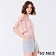 SO NICE唯美花漾印花雪紡上衣 product thumbnail 1