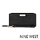 NINE WEST KENNEDY素面拉鍊長夾-黑色(106846) product thumbnail 1