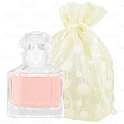 GUERLAIN 嬌蘭 MON GUERLAIN 我的印記玫瑰淡香水(5ml)旅行袋組(公司貨)