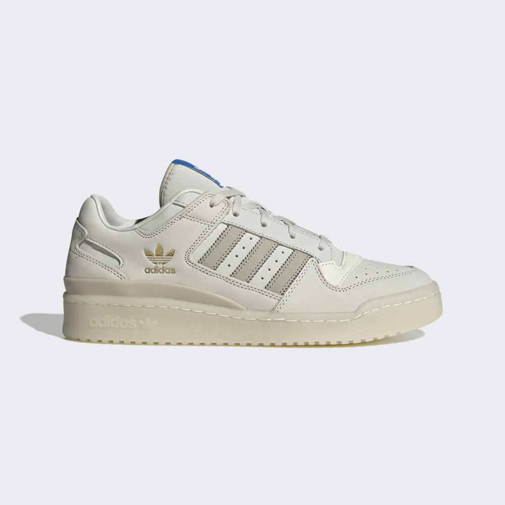 Adidas Forum Low CL HQ1506 男女 休閒鞋 經典 復古 Originals 果凍底 米灰