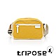 tripose PIPE系列滾邊梯型斜背包 黃 product thumbnail 1