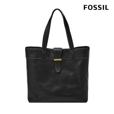 FOSSIL Tremont 真皮托特包-黑色 ZB1826001