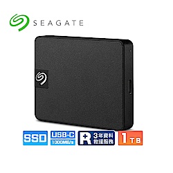 Seagate EXPANSION SSD 1TB 外接SSD 高速版(STLH1000400)