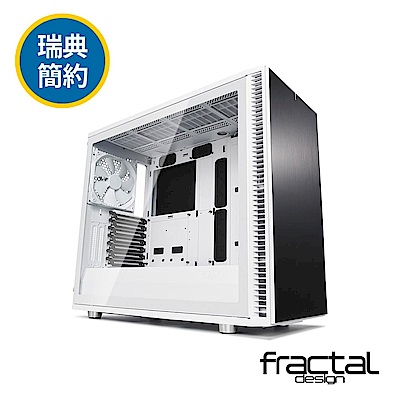 【Fractal Design】 Define S2 TG 極光白鋼化玻璃透側電腦機殼| 其他